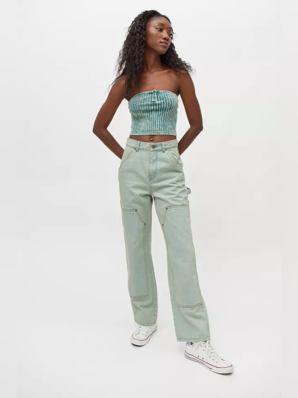 Urban Outfitters BDG Jeans Womens 27 High Rise Carpenter Straight Leg